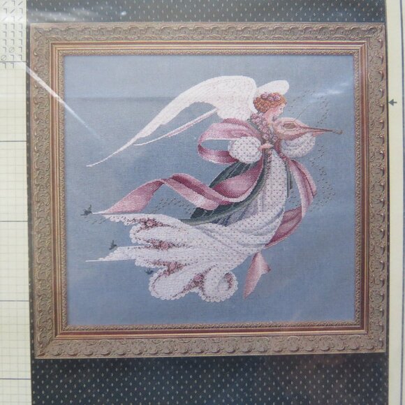 Angel of Spring Lavender & Lace Victorian Designs New Cross Stitch Pattern, 1993 - Picture 2 of 3